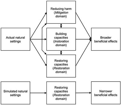 An Actual Natural Setting Improves Mood Better Than Its Virtual Counterpart: A Meta-Analysis of Experimental Data